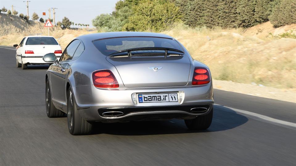 تجربه رانندگی با بنتلی کانتیننتال سوپراسپرتز